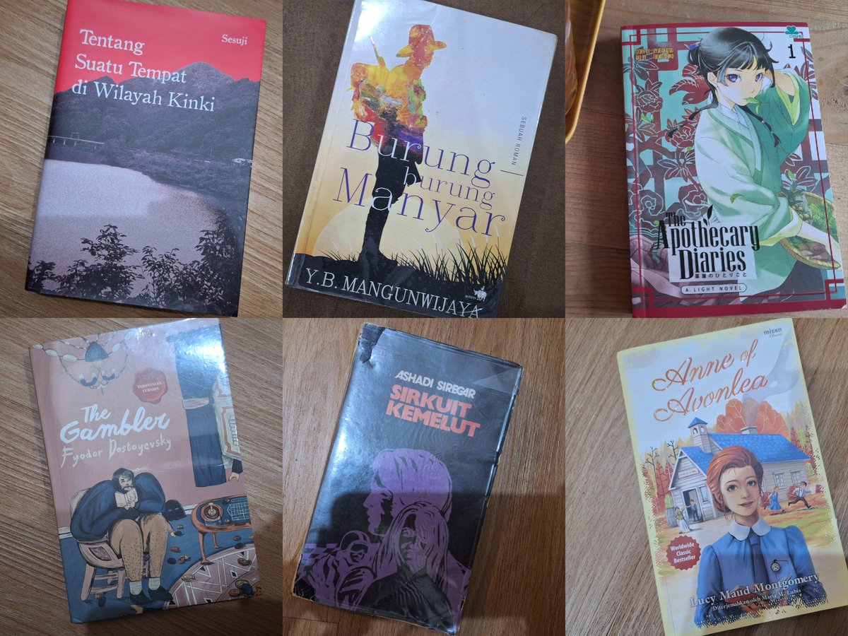 Yang kubaca akhir-akhir ini. Menyesal kenapa baru baca "Burung-Burung Manyar" sekarang.