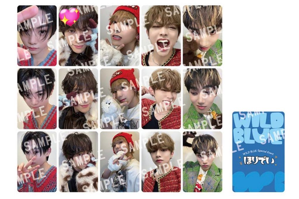 WILD BLUE ほりでい アクスタ＆トルカ交換 【譲】画像のモノ 【求