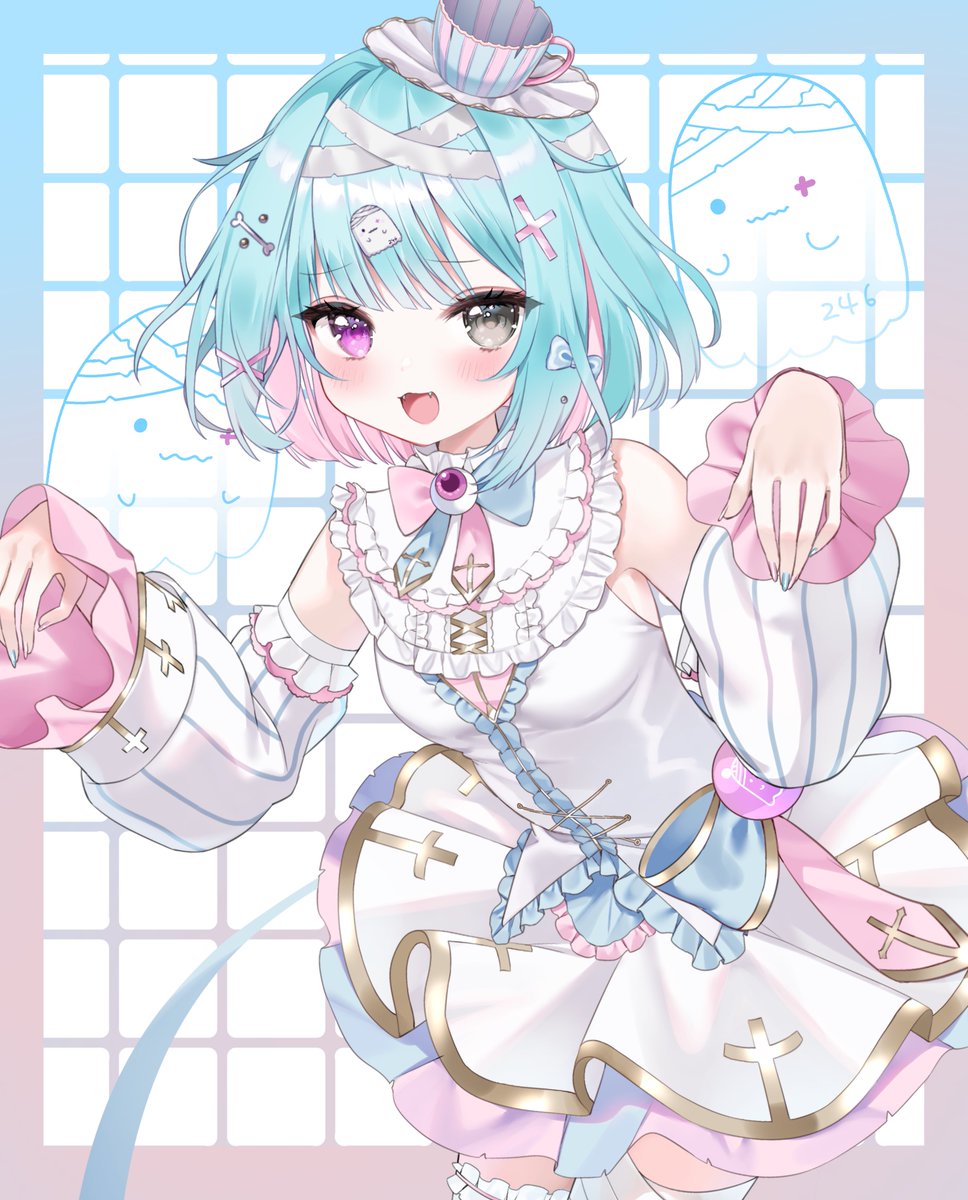 復活のおばけ👻
 
#VTuber準備中 
#3月のVTuberフォロー祭り