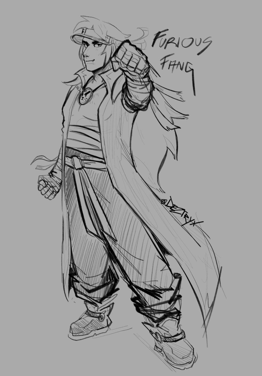 D3ztryx's tweet photo. FURIOUS FANG REQUEST <333

#BrawlStars #BrawlStarsArt #Fang https://t.co/3TdDnrOVLq