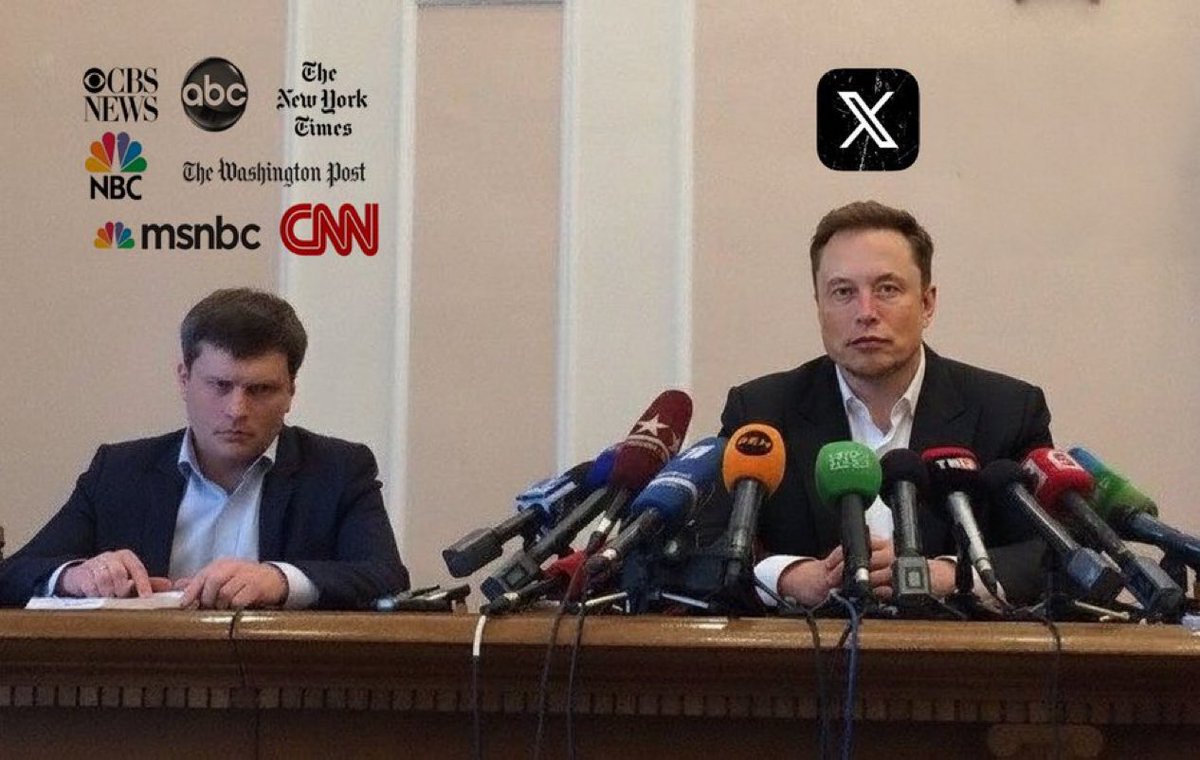 𝕏 is the MEDIA now!