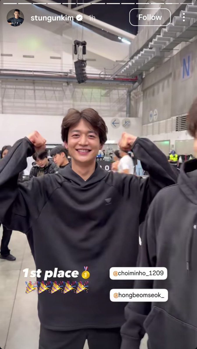 stungunkim (donghyun sbn) igs 🥹

look at the glow in minho's face, he's so so happy😭

congratulations minho for finally got the hyrox white flag after months of trainings, trying, and working hard🥹so proud!