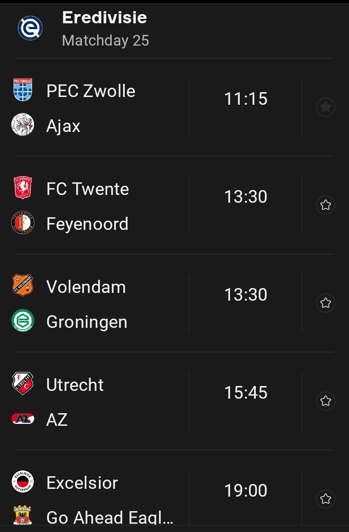 TalksFromTheFd's tweet photo. ๐ฎ๐น Serie A โ 4 matches
๐ซ๐ท Ligue 1 โ 5 matches
๐ณ๐ฑ Eredivisie โ 5 matches
Busy football Sunday
Which league are you watching today?MatchDay #Football #PremierLeague #LaLiga #Bundesliga #SerieA #Ligue1 #Eredivisie #todayfootball
#rahatsports https://t.co/s0AMD2dkwp