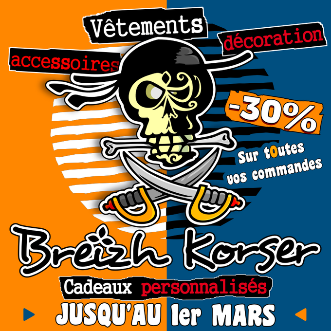 GiachelloB's tweet photo. DERNIER jOur pour profiter de -30 % sur toutes vos commandes Breizh Korser chez Spreadshirt 🥳
▶️https://t.co/vvwLrAsrhB 

#tshirts #sweatshirts #mug #totebag #doudoune #polaire #accessoires #decoration #vetements #ideescadeaux #cadeauxpersonnalises #soldes #BonPlan https://t.co/WCoxI2FsW0