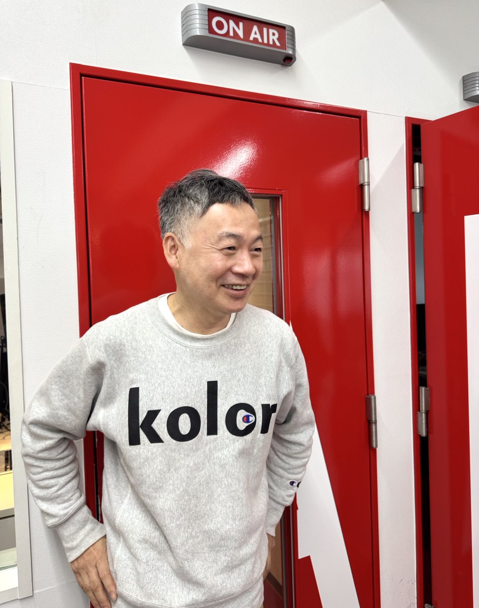 NA PRAIA担当の堀内隆志さん☕️ SHONAN BREEZE SUNDAY後半始まります