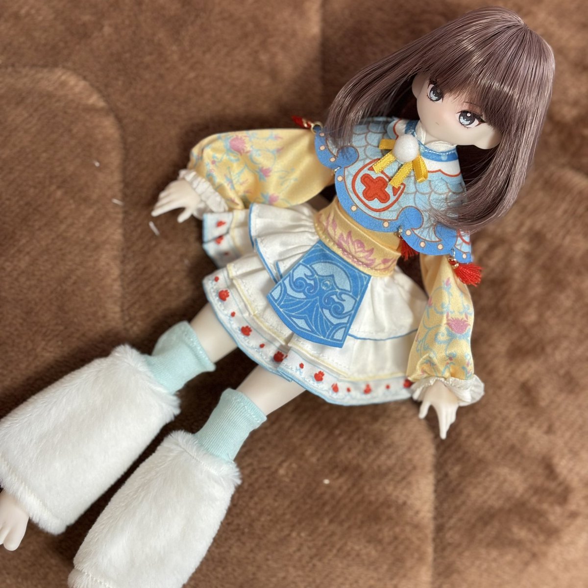 ウィッグは4inchだから光闇ちゃんと共有で使えてハッピー😄 ただ、特典