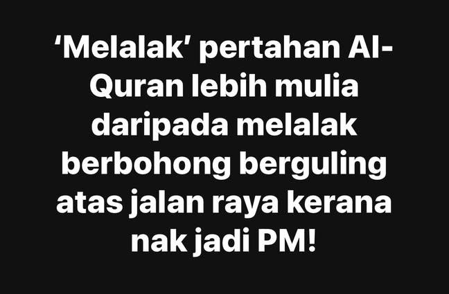 mankhalid4's tweet photo. Xperlu nak menjadi walaun untuk mempertahankan Islam...
Ni tanggungjawab seorang muslim... https://t.co/1KWttJc8YL