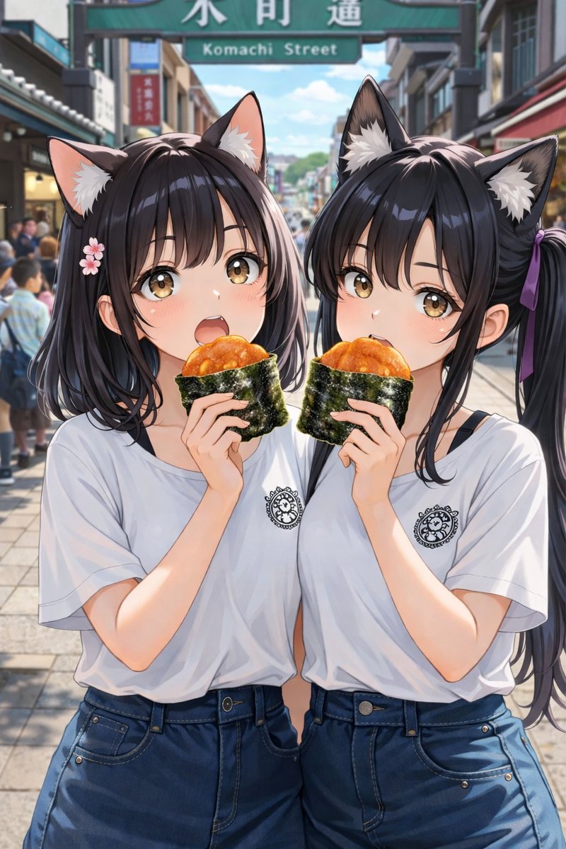 焼きたて煎餅ってこんなに美味しのか😳✨知らなかった💦 #にゃん乃