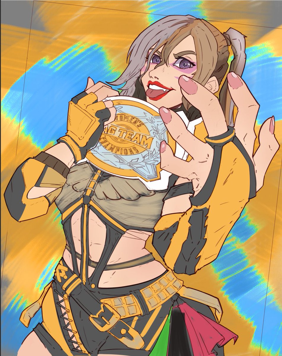 #KairiSane Fanart WIP #KairiMovement #PiratePrincess #WWERAW