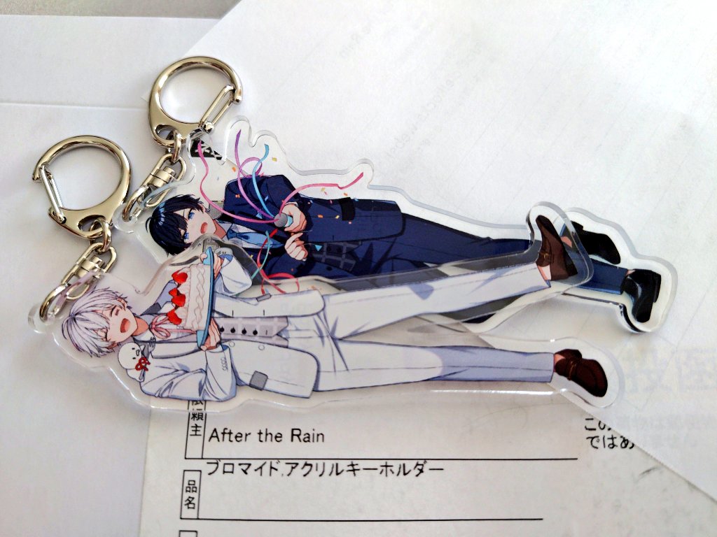 After the Rainさまから届いた♡ ブロマイドセットのまふまふの日……え