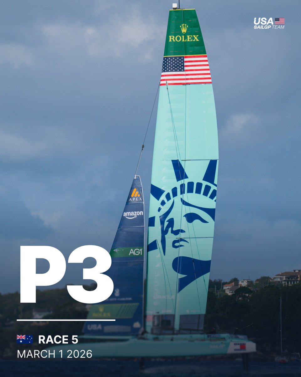 SailGPUSA's tweet image. Getting in the points on this Super Sunday 🇦🇺

Follow along 👉 ussailgpteam.com

#SailGPUSA #Sydney #Aus #SailGP