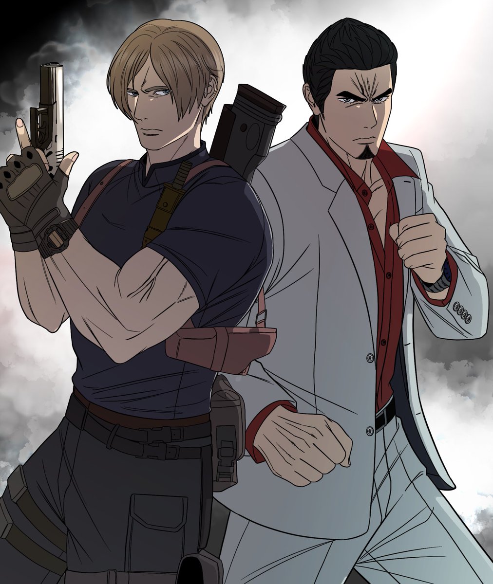 Resident Evil x Like a Dragon Crossover.
#龍が如く #Yakuza