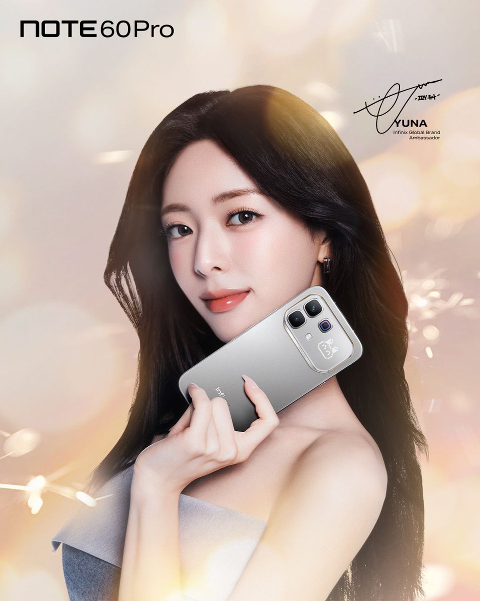 InfinixKSA's tweet photo. Infinix Global Ambassador @igotyuandme in her Pro era.
#NOTE60Pro moves the way she does — bold, sharp, unstoppable. From kpop girl group icon to global face of Pro. 
Swipe through the lifestyle drop and get ready for the next @igotyuandme moment.

#NOTE60Series #ProSuitUp https://t.co/9CYu4pwxxl