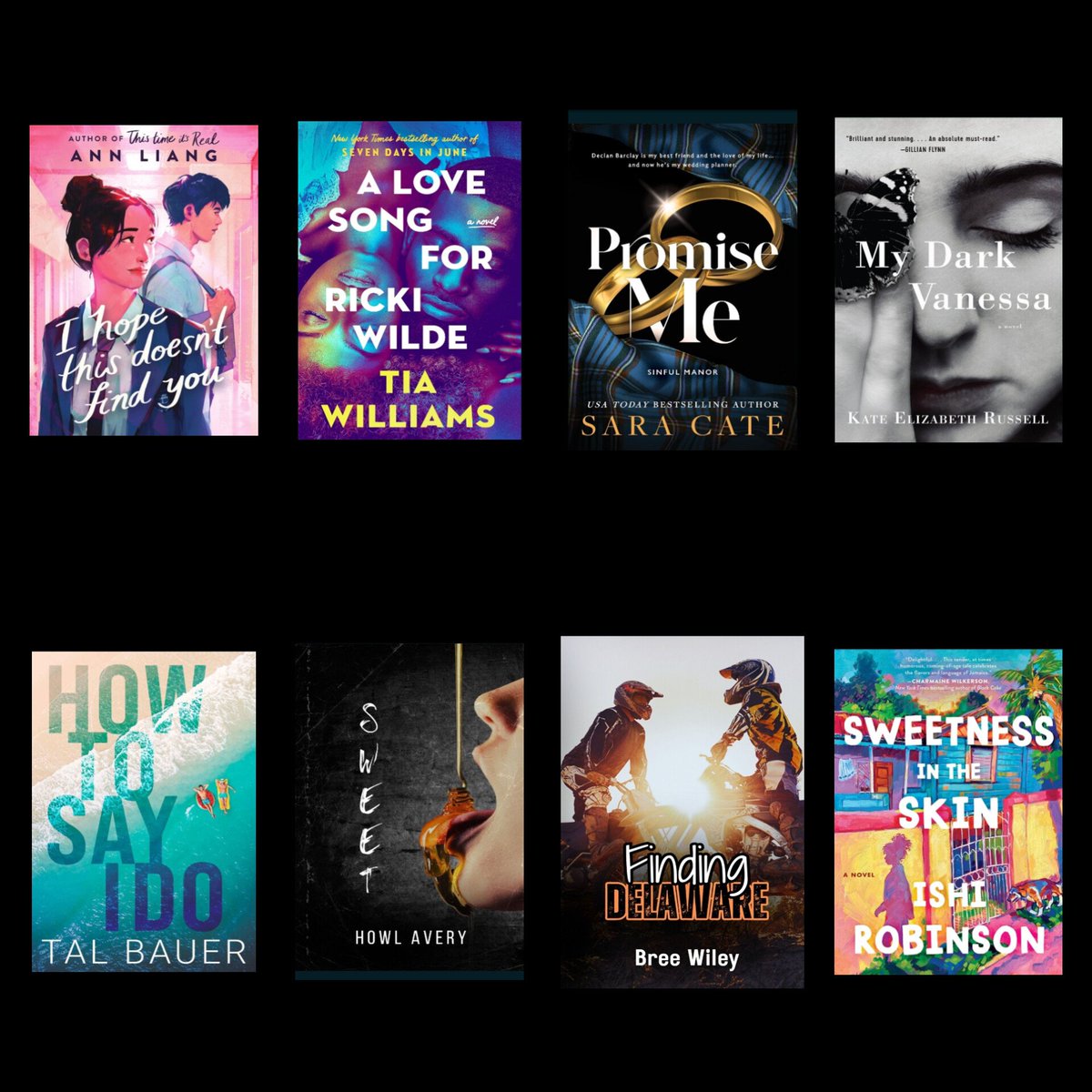 ifybaby99's tweet photo. February ✔️📚✨️
#bookdump #booktwt #books https://t.co/Ly9K0dFujn