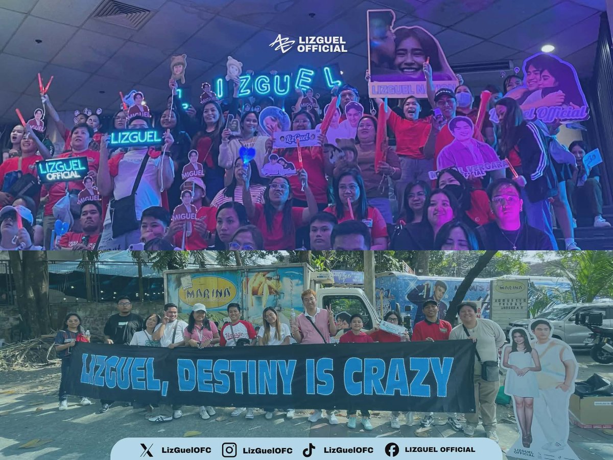 LIZGUEL BIG TEAM LIVE

Thank you so much to our ever-growing Team Live! From the very beginning until this Big Night, your energy, dedication, and endless support proved just how powerful this fandom has become. What started as a small circle of believers has now turned into a