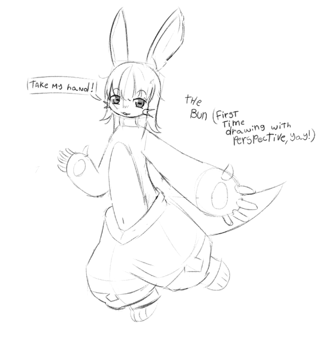 Nanachi sketch!! Should I finish it???