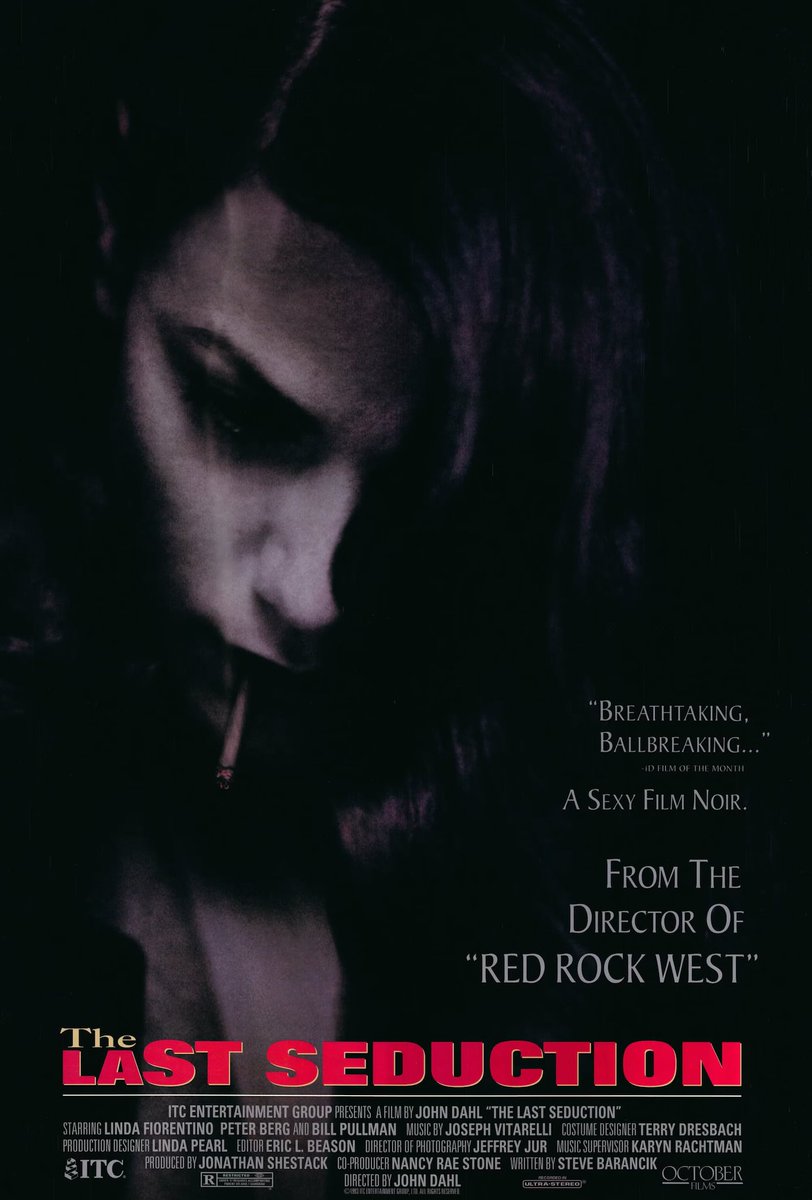 #MovieChallenge 2026 - Week 9. The Last Seduction.  A forgotten 90s neo-noir.