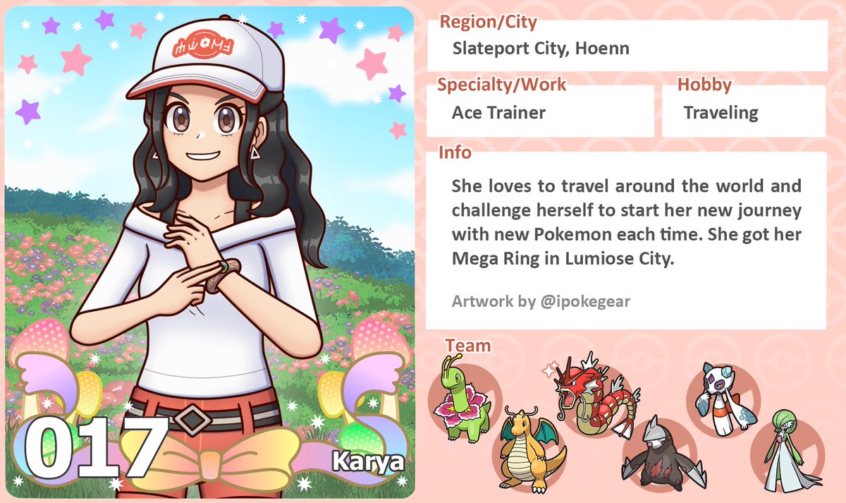 ipokegear's tweet photo. My card for #TrainerCollab2026 ✨

Really enjoyed making a Pokemon team card like this again! 🤣
Thanks to @EliEliArt for the event! 💕 https://t.co/DJVEuh6l6G