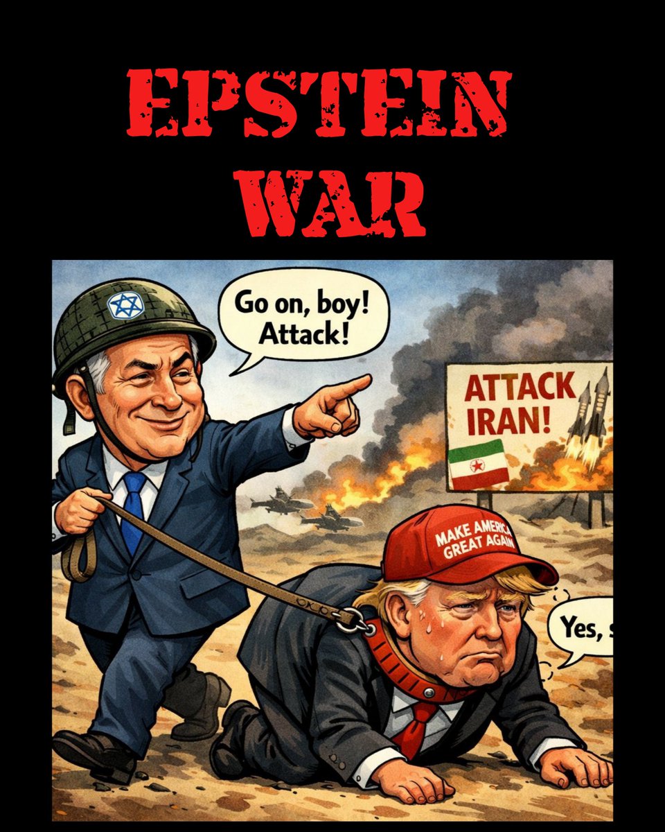 Yaşananları en iyi anlatan resim
EPSTEİN SAVAŞI
Pedofili geçmişinden dolayı Mossad'ın oyuncağı olan bir Amerikan başkanı köpek...
