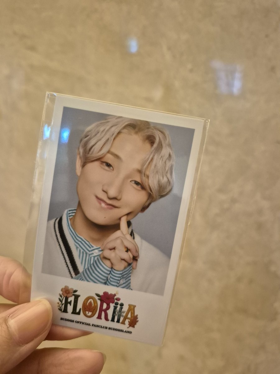 BUDDiiS - FLORiiA - FC抽選 C賞 チェキ風 ミニフォト 交換 【譲