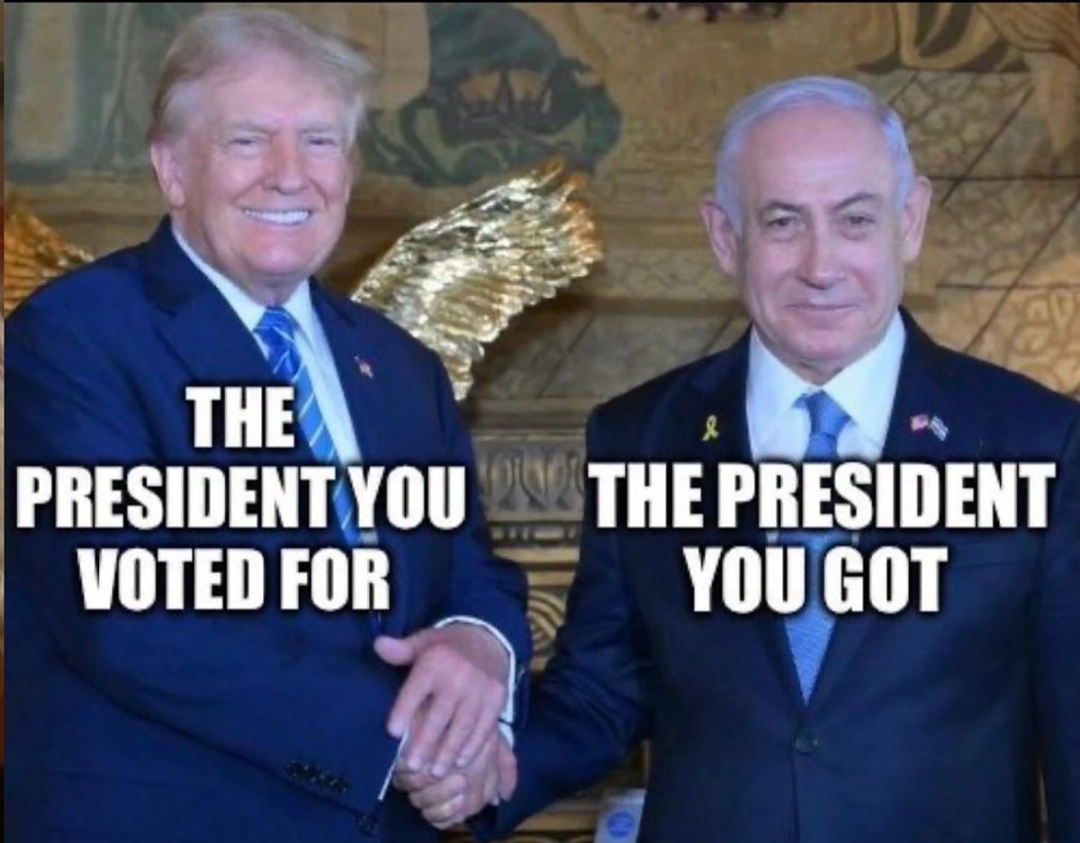 WEtHePe0pl's tweet photo. What happens to Americans In regards to Iran is 💯% the fault of Trump and his regime. Imagine attacking someone unprovoked on behalf of someone else who hates you both, and then getting mad at the victim for defending themselves. Wickedness personified.

Trump is breaking the law, and no real American voted for a war with Iran.