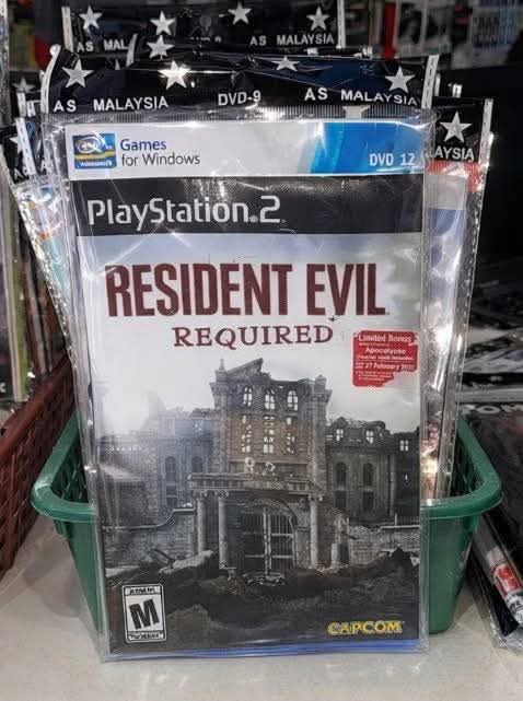 Did u know, Capcom also released Resident Evil Requiem on PS2 system? but it's exclusive only in Malaysia.