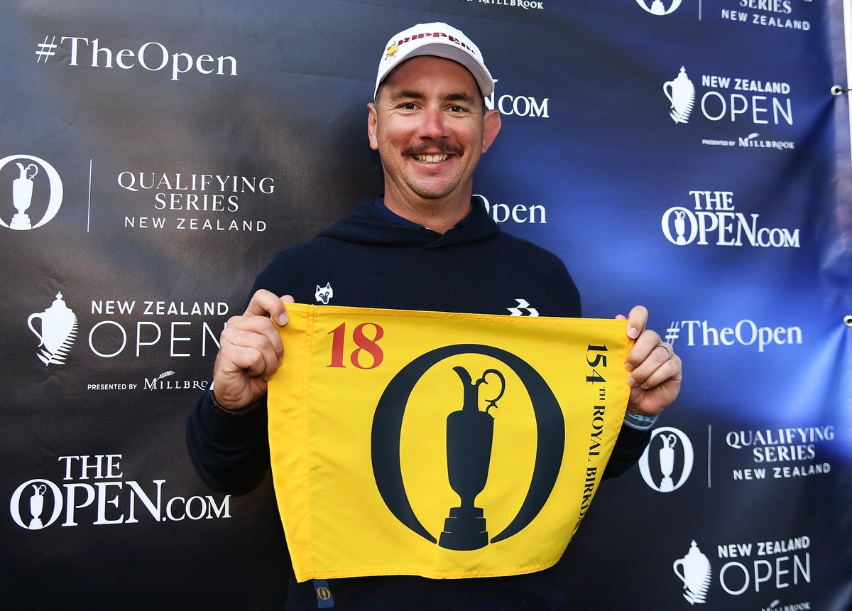 PGAofAustralia's tweet photo. Royal Birkdale bound ✈️
With a 2nd place finish at the #NZOpen, Lucas Herbert has punched his ticket to The 154th Open this July! https://t.co/6EBYmhgKal