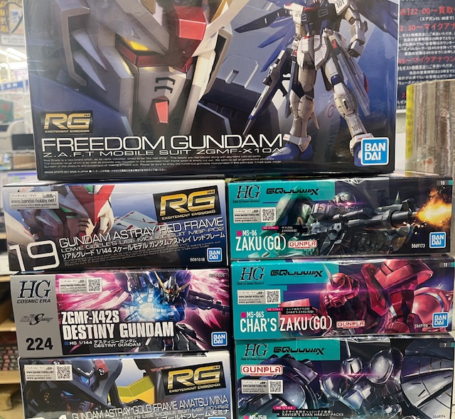 ガンプラ プラモデル 色々お買取させていただきました！ 現在