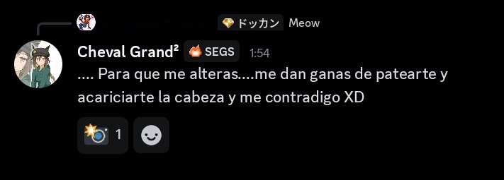 // hoy exponemos ala tsundere de <a href="/AMagnificentUma/">𝕮𝖍𝖊𝖛𝖆𝖑 𝕲𝖗𝖆𝖓𝖉</a>  más conocido como cheval²