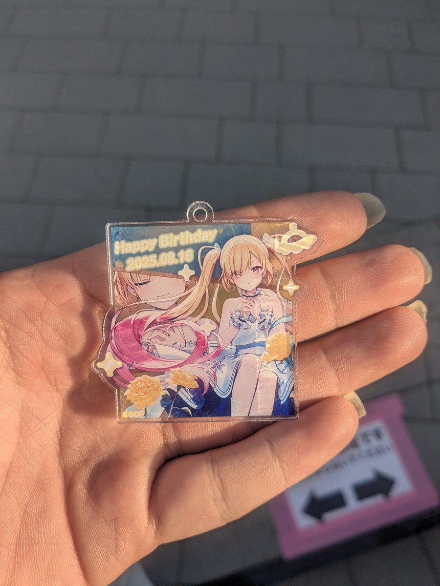 拡散希望 どなたかの仲町あられ バースデーグッズ2025 「2連アクリル