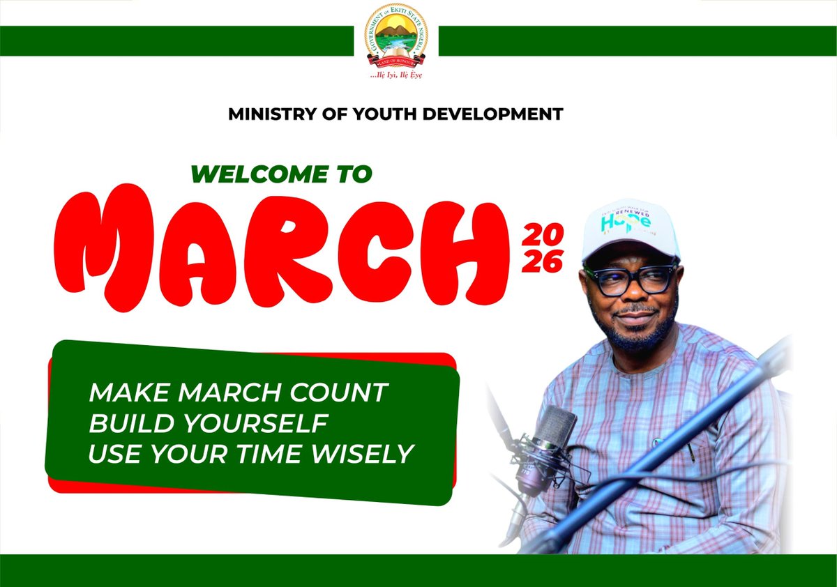 GoldAdedayo1's tweet photo. Happy New Month Ekiti Kete Youth🎉 https://t.co/Pn0h8MBRe9