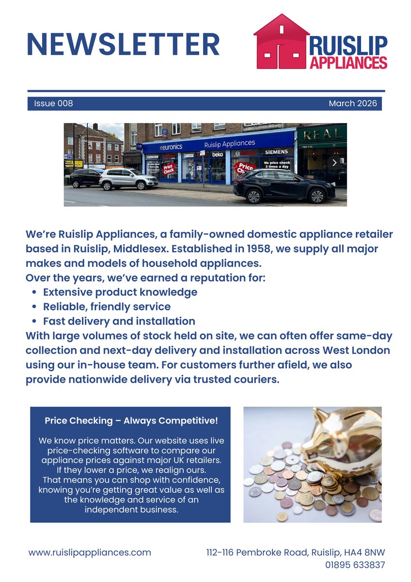Ruislip Appliances tweet media