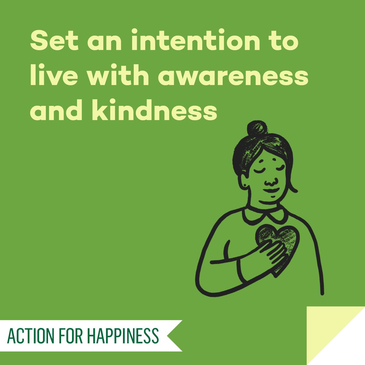 Action for Happiness tweet media