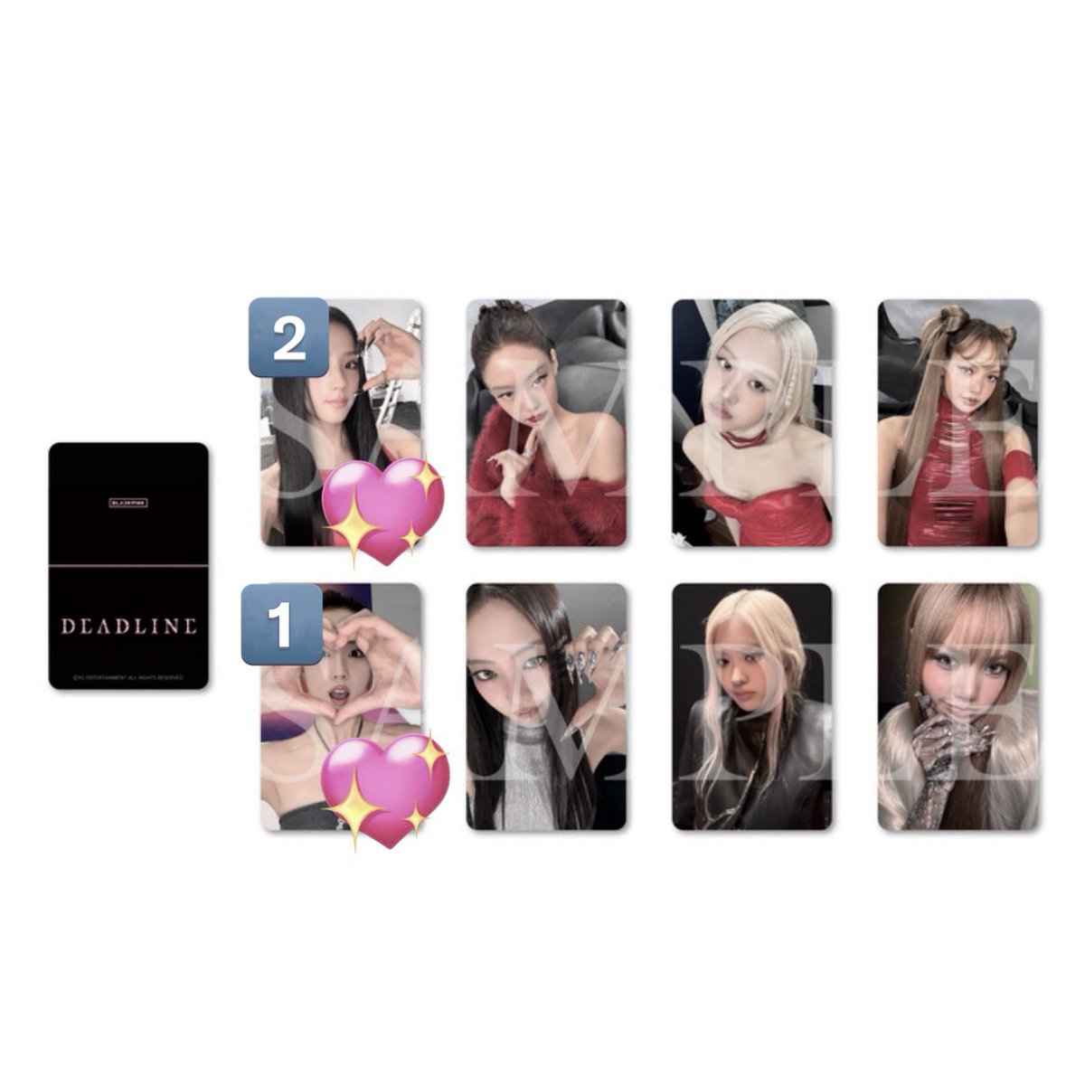 BLACKPINK DEADLINE POPUP 渋谷 ポップアップ トレカ 缶バッジ 交換