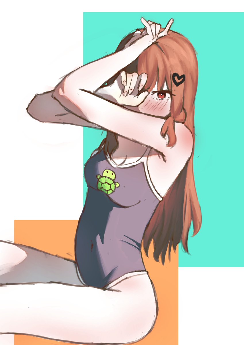 swimsuit, take it or leave it
#Heartheartart