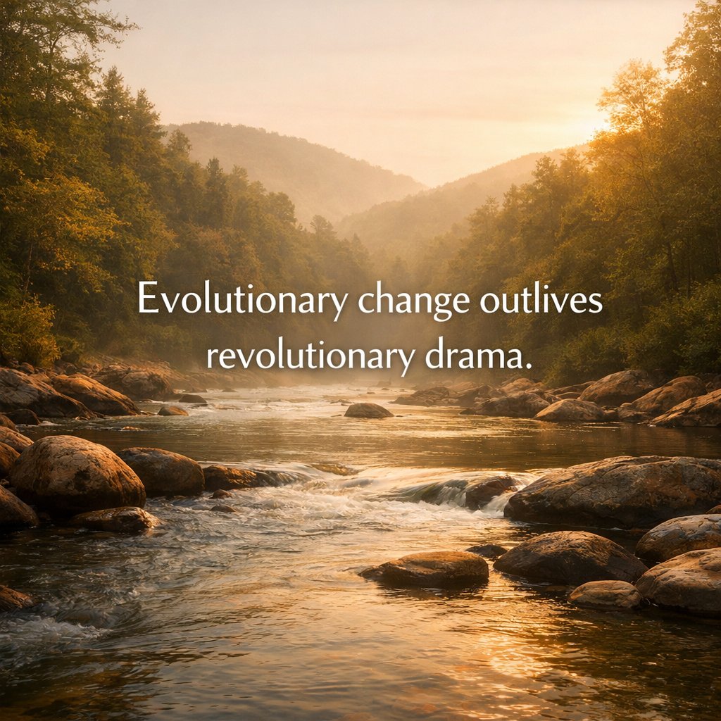 Kanbannavigator's tweet image. Are you building momentum or just staging revolutions?

#Kanban #EvolutionaryChange #FlowThinking #ContinuousImprovement #SystemsLeadership