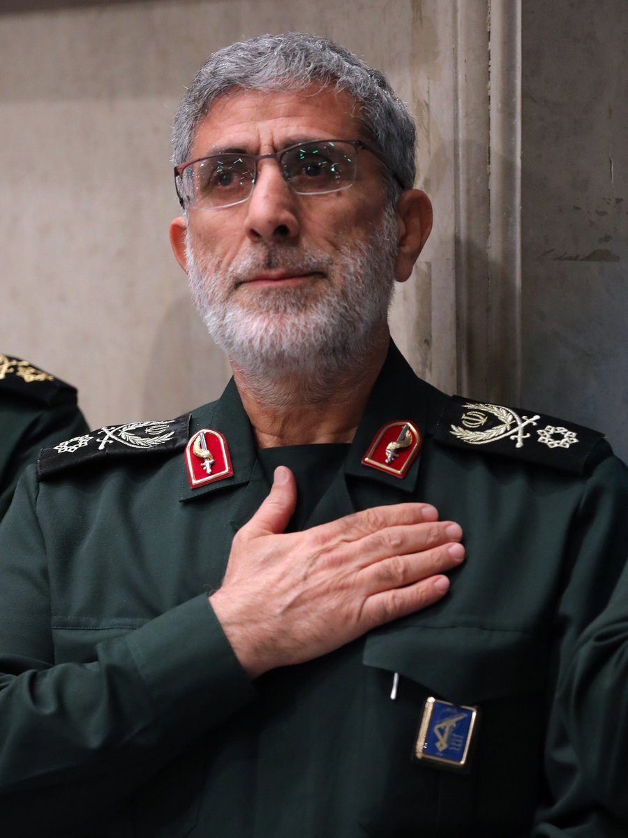 イラン・イスラム革命防衛隊コッズ部隊エスマイル・カーニ司令官がまた