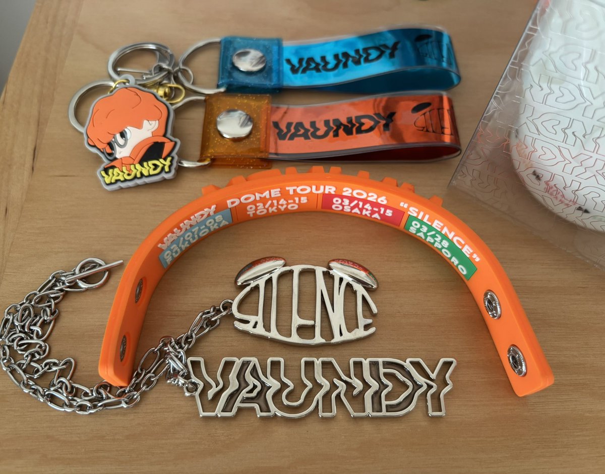 お友だちがプレゼントしてくれた銀テキーホルダー🩵🧡めっちゃ可愛いく