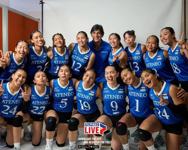 theyukduk's tweet photo. sebo girls to FEU, UST, and UP:

“Hirap na hirap makaisang set sa La Salle?” #UAAPS88Volleyball https://t.co/RqGqWk7kMt