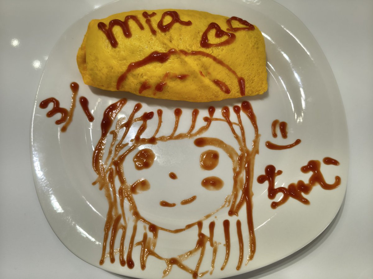offshoreranikai's tweet photo. ミアカフェわず
みささん��初めましてのちゃむさんに自画像を描いてもらったよ https://t.co/fLawEonR5u