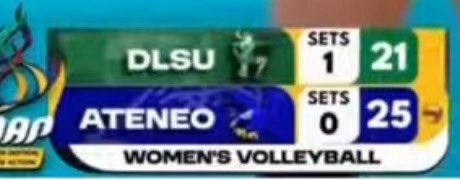 intoitdraper's tweet photo. Crazy afternoon for the Ateneo WVT as they finally stain the Lady Spikers (first set loss) for the first time this season 🦅🥵

#UAAPS88 #ifyyk https://t.co/jVP9IbyZg3