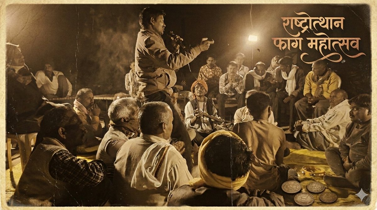 एक अद्भुत संध्या, एक अभूतपूर्व कार्यक्रम 🌼
लोक संस्कृति, लोक गीत एवं एक देशज आनन्द 🌻
RASHTROTTHAN GURUKULAM 
#music #Holi