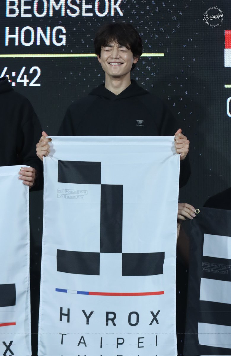 260301 Hyrox Taipei
Congratulations Minho!!! 
#MINHO #민호