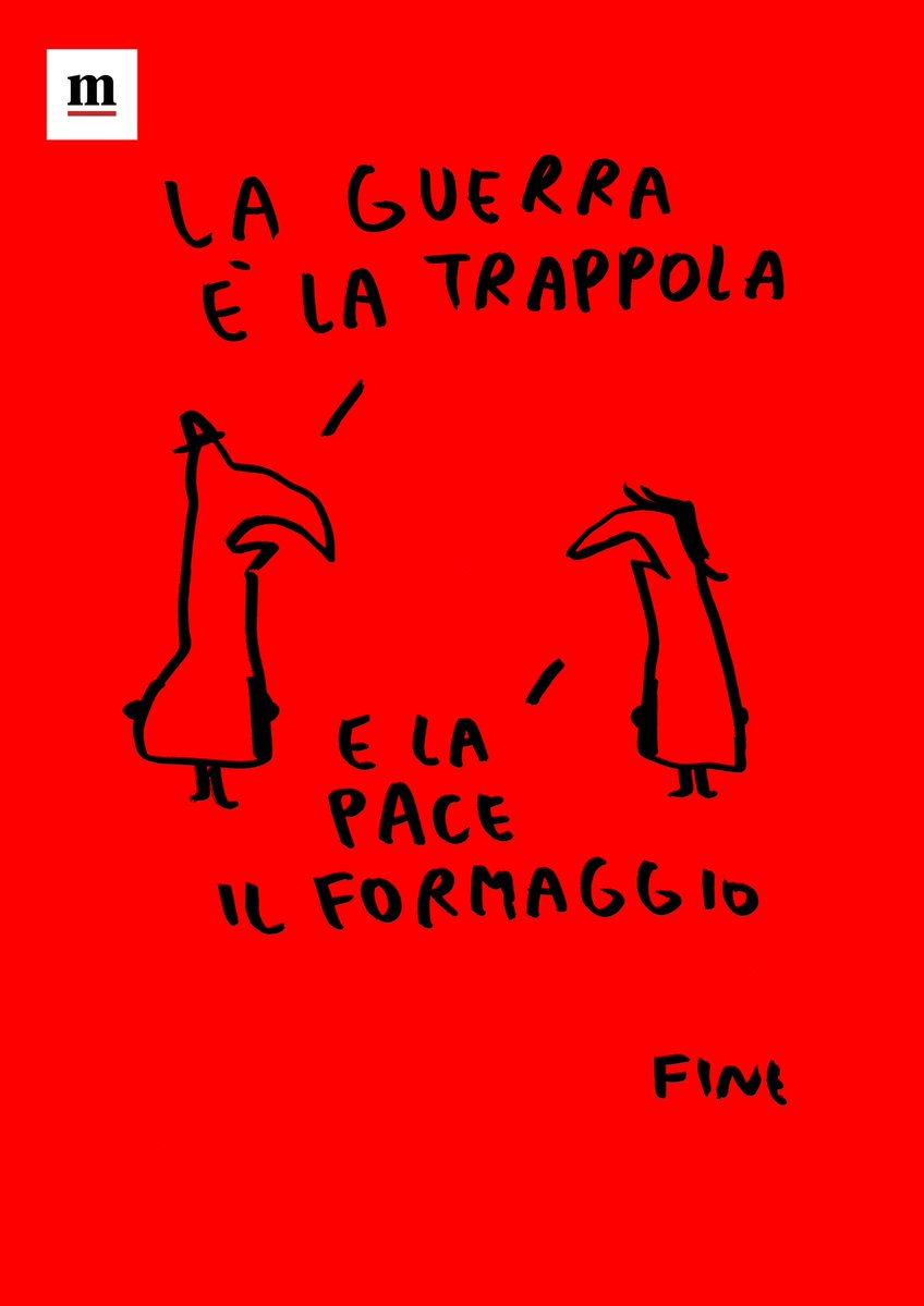 La guerra 

Scarabocchio dalla prima de <a href="/ilmanifesto/">il manifesto</a>, oggi in edicola.