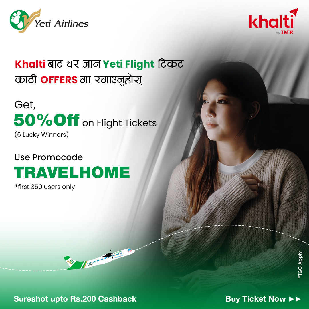 Yeti Airlines tweet media