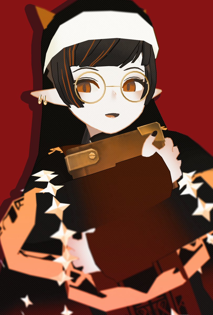 デビルシスター👿❤️🖤 #夜中ヨル