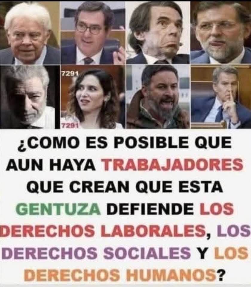 A ver si os quitáis la venda de los ojos de una puñetera vez.