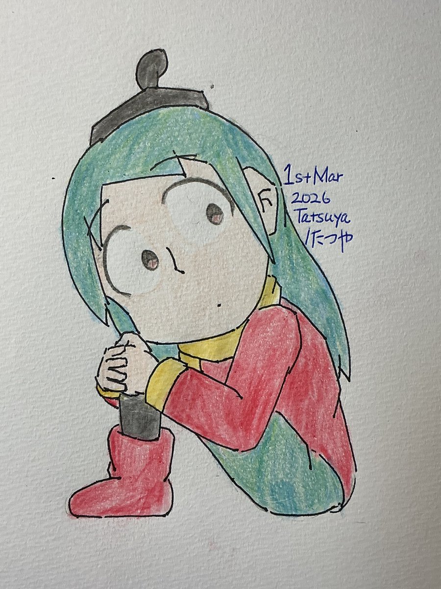 Illustration / #Drawing / #イラスト of Hilda (Hilda the Series / ヒルダの冒険)