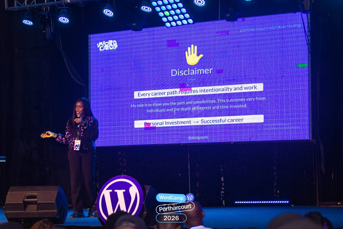 WordPress PortHarcourt Community tweet media