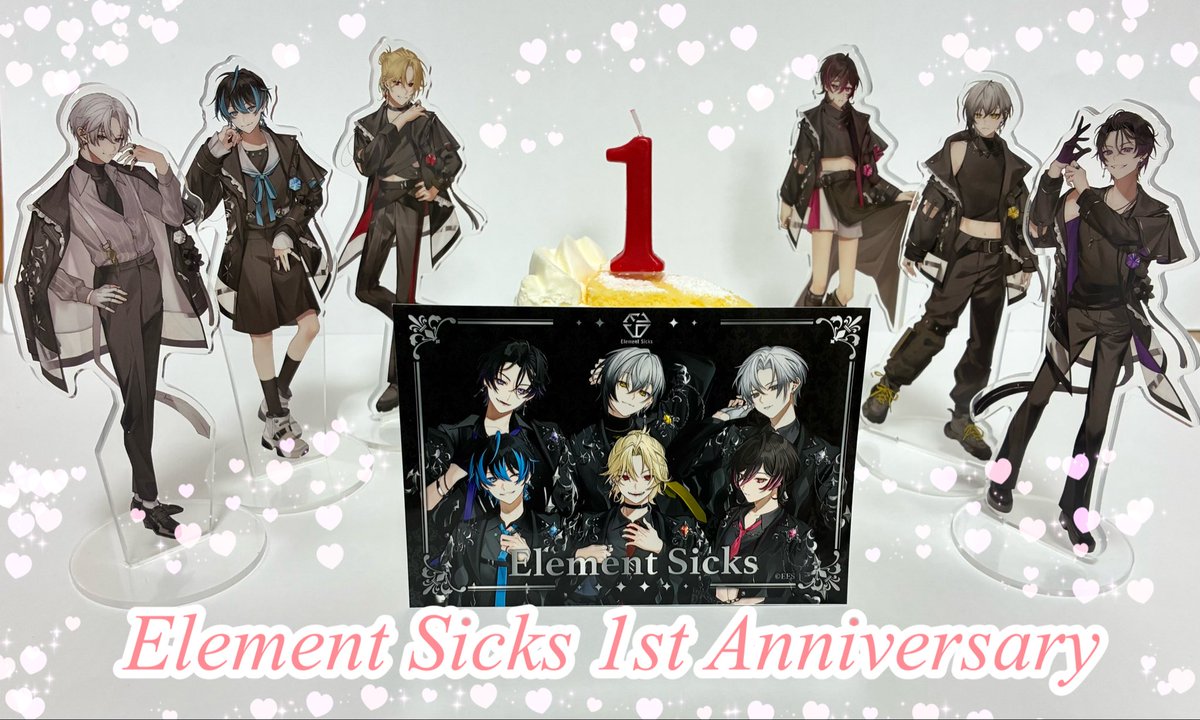 ?Element Sicks 1st Anniversary? 1周年おめでとうございます✨ EL6 